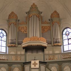Walcker-Orgel aus Sicht des Mittelschiffs